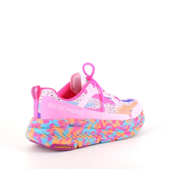 Skechers Max Cushion: Komfortable, multifarvede hverdagssko med støtte.