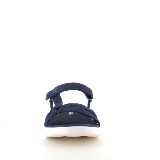 Navy Skechers GOwalk sandal, bred model