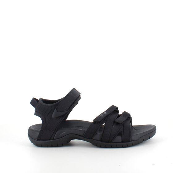 Teva Tirra, smart sort sandal fra Teva med god svangstøtte