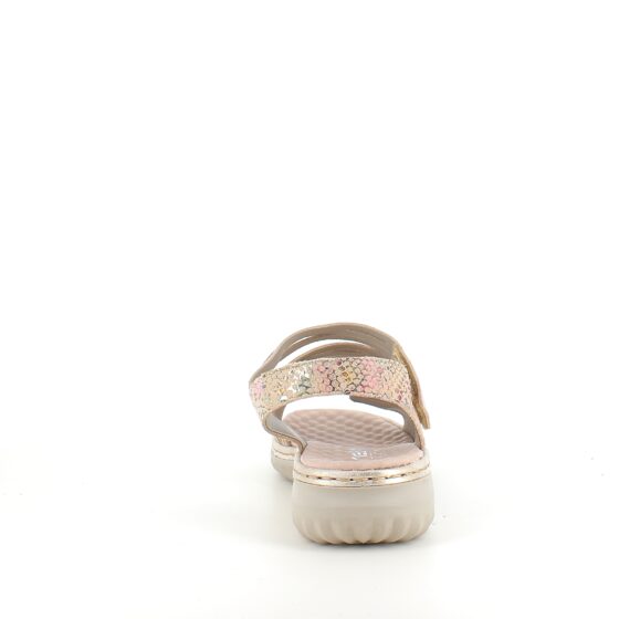 Rieker sandal i blødt skind