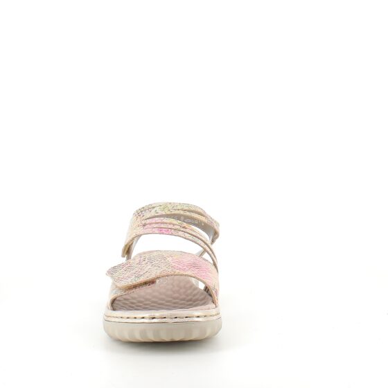 Rieker sandal i blødt skind
