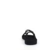 Sort Teva slip-on sandal med bløde tekstil stropper
