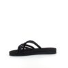 Sort Teva slip-on sandal med bløde tekstil stropper
