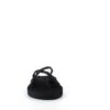 Sort Teva slip-on sandal med bløde tekstil stropper