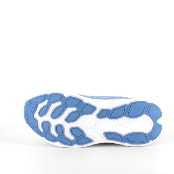 Blå sneakers med åndbar overdel