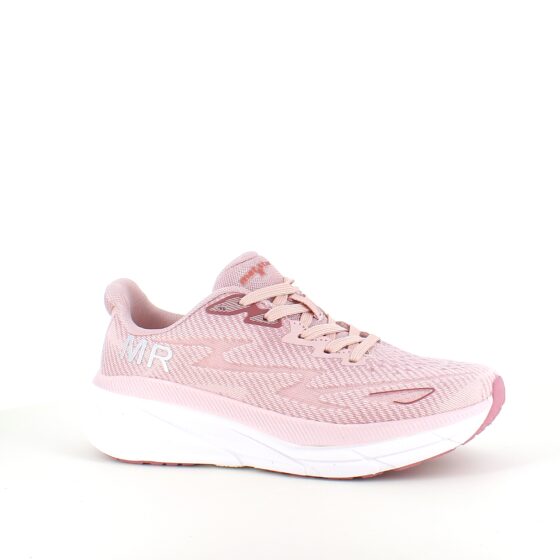 Rosa sneakers med åndbar overdel