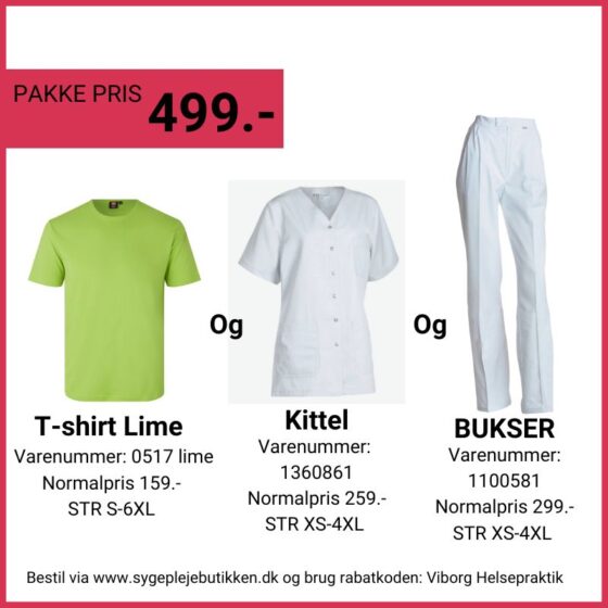 Startpakke til Viborg helsepraktik