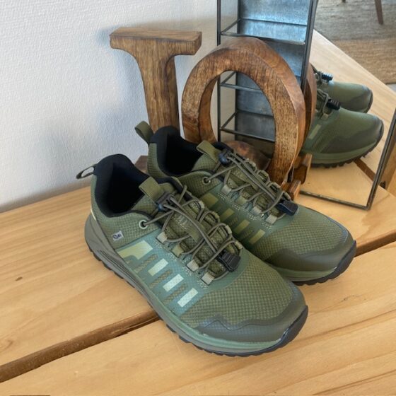 Vandtæt dame vandresko i olivengrøn fra Green Comfort