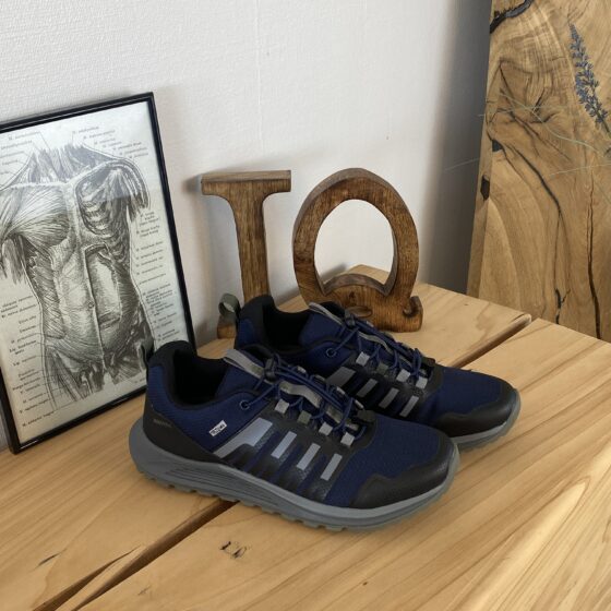 Vandtæt herre vandresko i navy fra Green Comfort