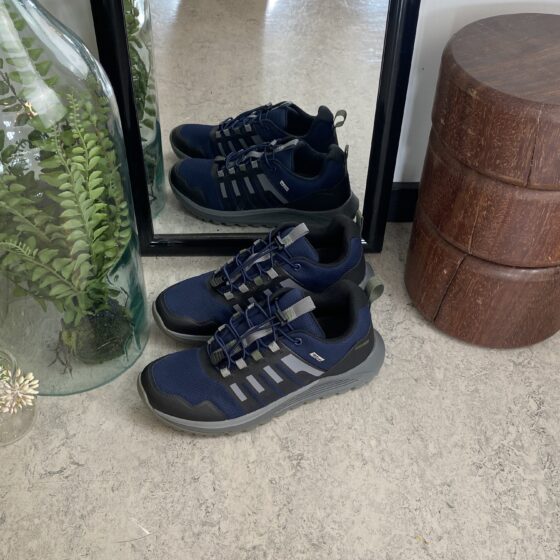Vandtæt herre vandresko i navy fra Green Comfort