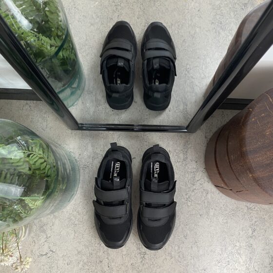 Green Comfort sko med velcroremme