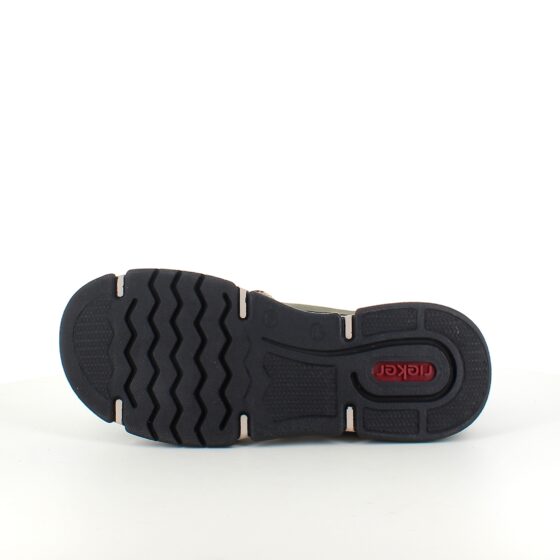 Grøn sneakers fra Rieker med god stødabsorbering