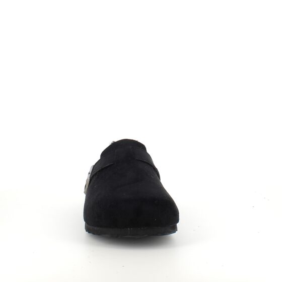 Sort Slip on hjemmesko