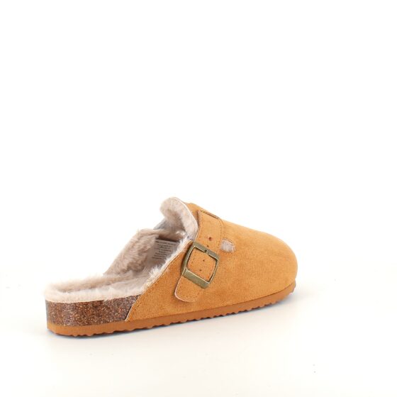 Lysebrun Slip on hjemmesko
