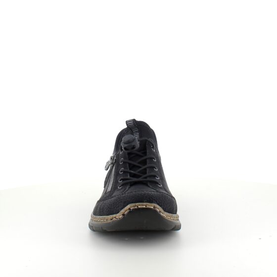 Sort Rieker slip-on sneakers