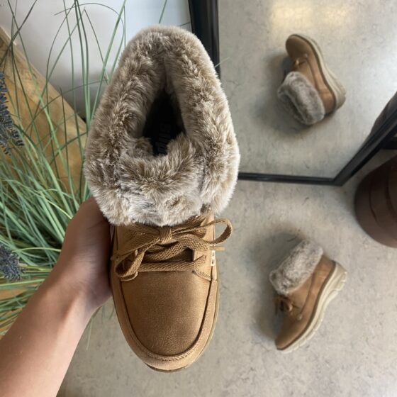 Skechers slip-in vinterstøvle med let for