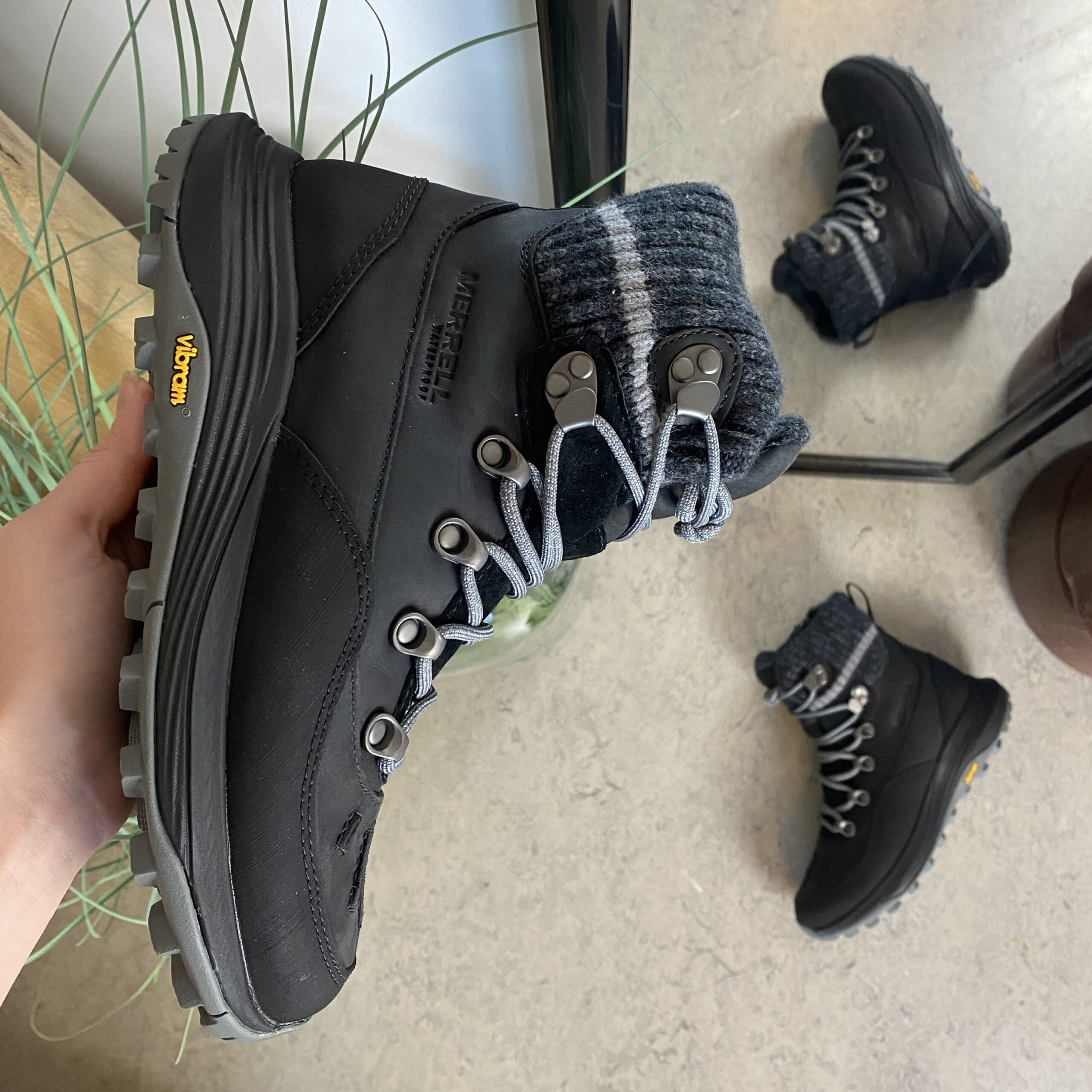 Merrell termostøvler med isolering i sort