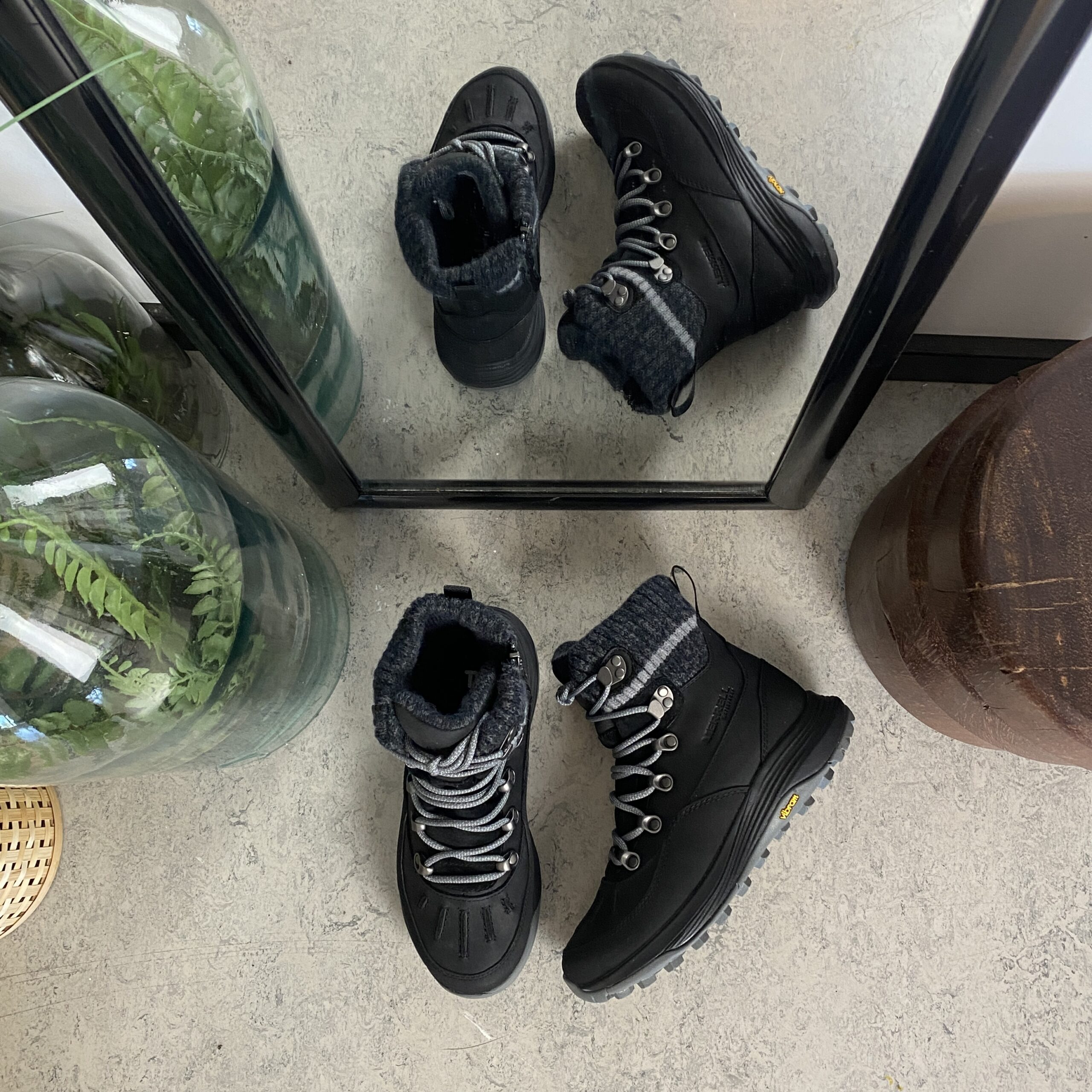 Merrell termostøvler med isolering i sort