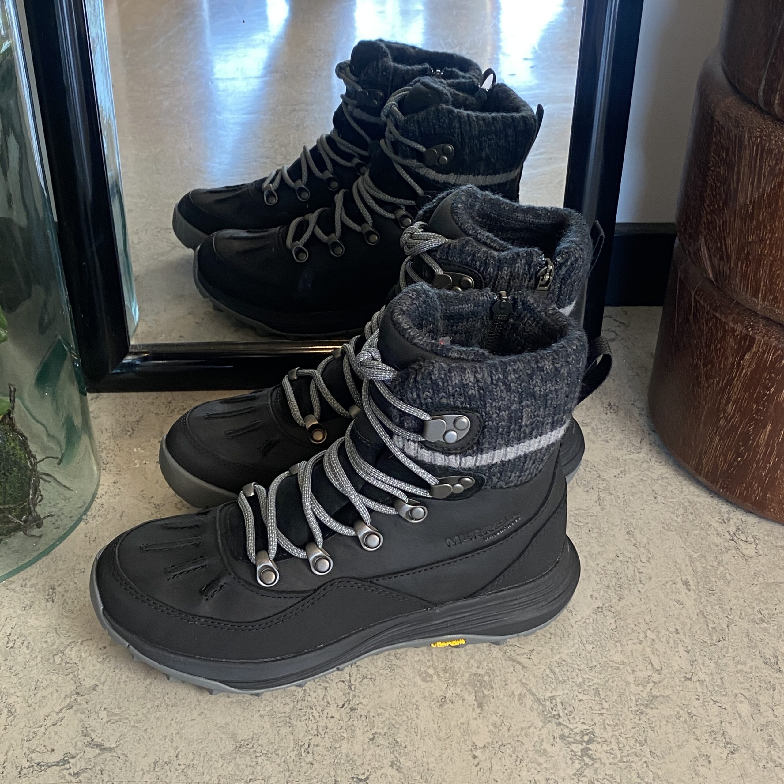 Merrell termostøvler med isolering i sort