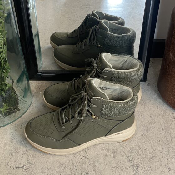 Vandtæt slip-in vinterstøvle fra Skechers
