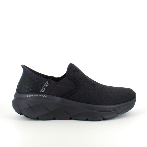 Sort herre slip-in sko fra Skechers