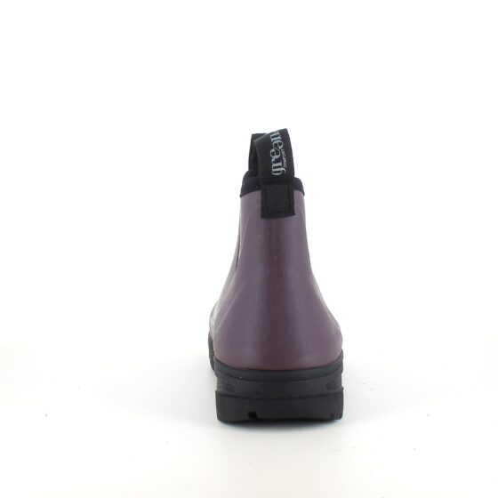 Mørklilla gummistøvle med svangstøtte fra Green Comfort.