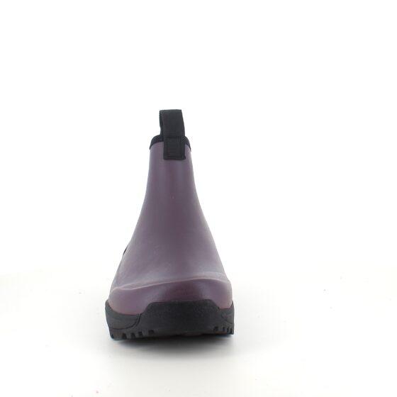 Mørklilla gummistøvle med svangstøtte fra Green Comfort.