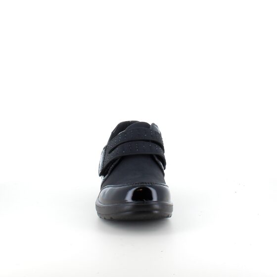 Elegant sko med velcro og flotte detaljer