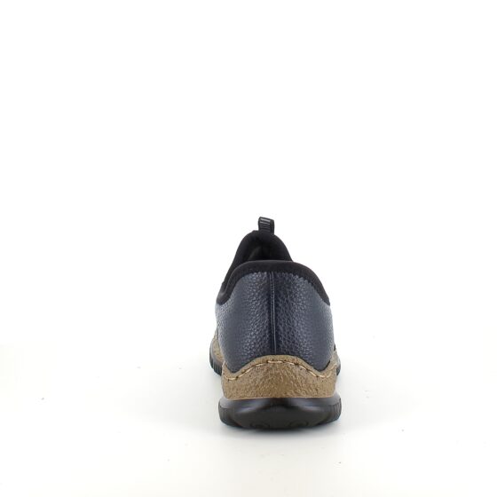 Mørkeblå Rieker slip-on sneakers
