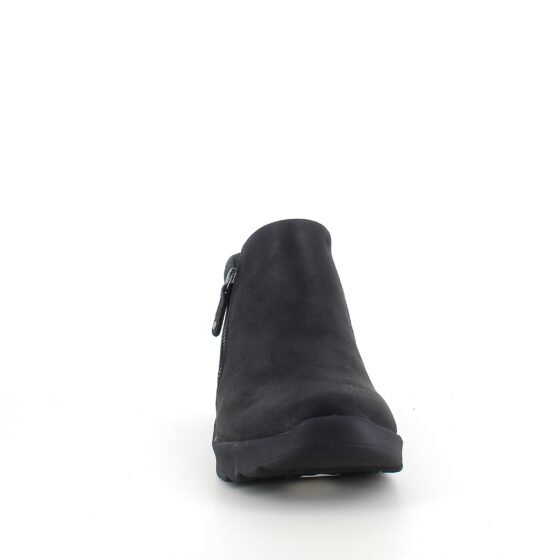Elegant sort støvlet med meomory foam fra Skechers