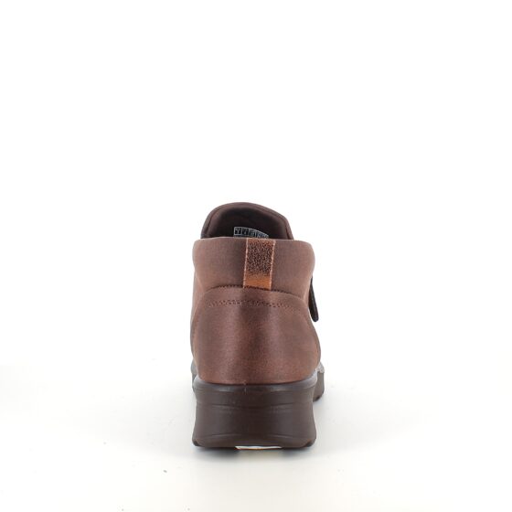 Elegant brun støvlet med meomory foam fra Skechers