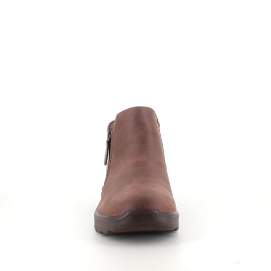 Elegant brun støvlet med meomory foam fra Skechers