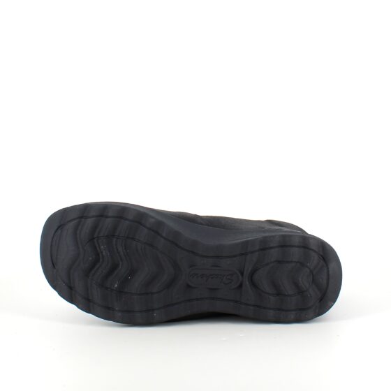 Elegant sort støvlet med meomory foam fra Skechers